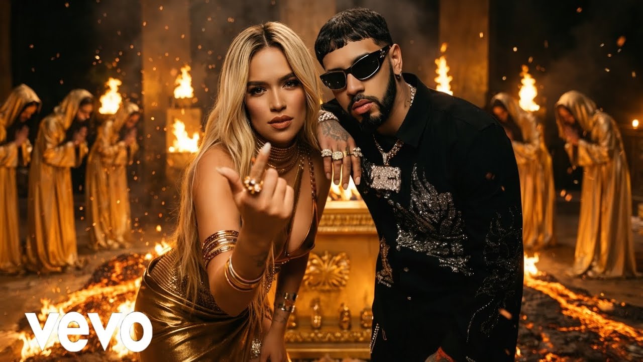 ANUEL AA X KAROL G - Mala Suerte (OFFICIAL VIDEO)