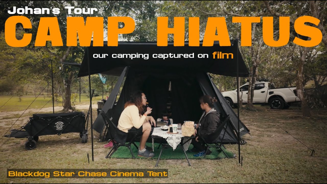 Camp Hiatus | Family Camping | 4k Film Look | Blackdog | DJI Osmo Pocket 3