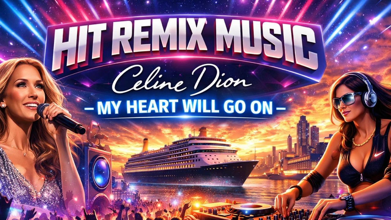 HIT REMIX MUSIC🔥CELINE DION [MY HEART WILL GO ON]🔥DJ REMIX DANCE PARTY - BASS HUNTER 2026