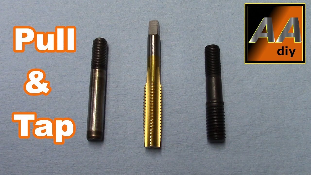 Removing Pressed in Rocker Studs & Tapping for Screw in Studs on Vortec Heads