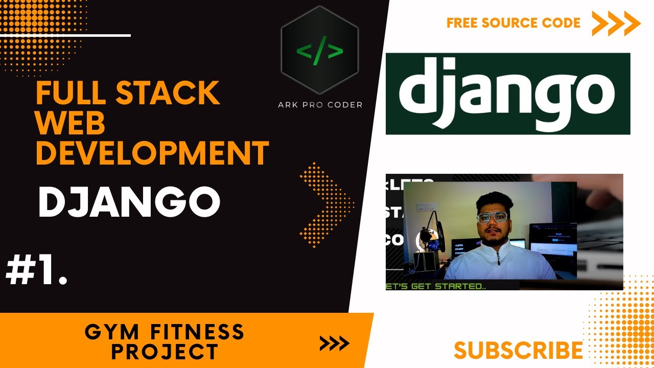 #1. Django Gym Fitness Web Application Project