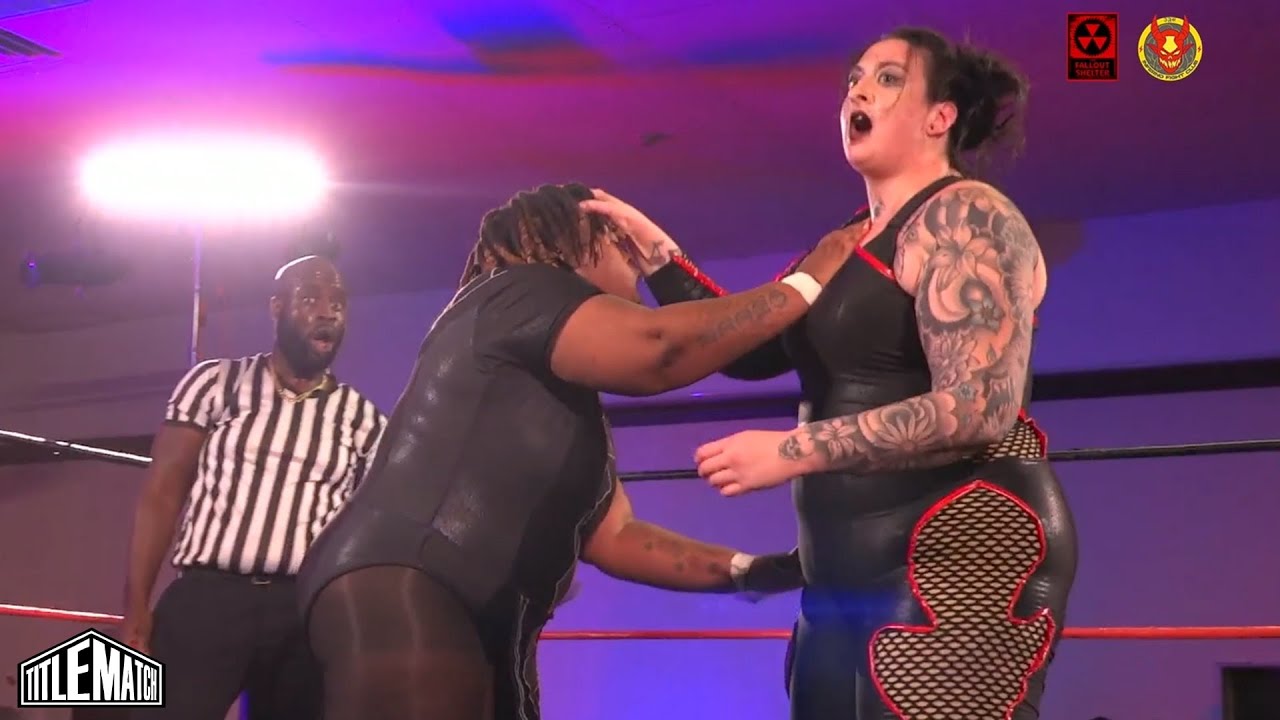 Ruthless Lala vs Sammi Chaos (Women's Wrestling) Fallout Shelter, Inferno Fight Club