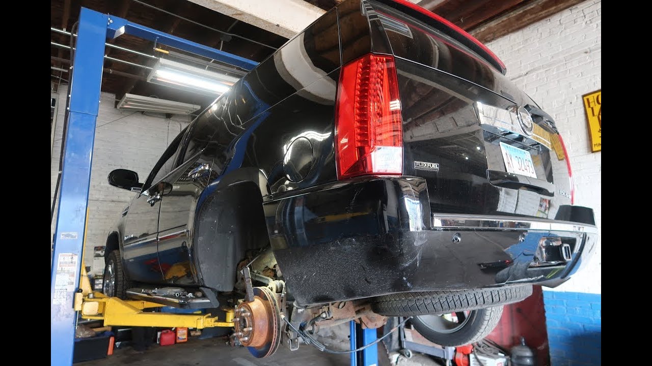 How to change Rear Shocks on Cadillac Escalade 2007-2014