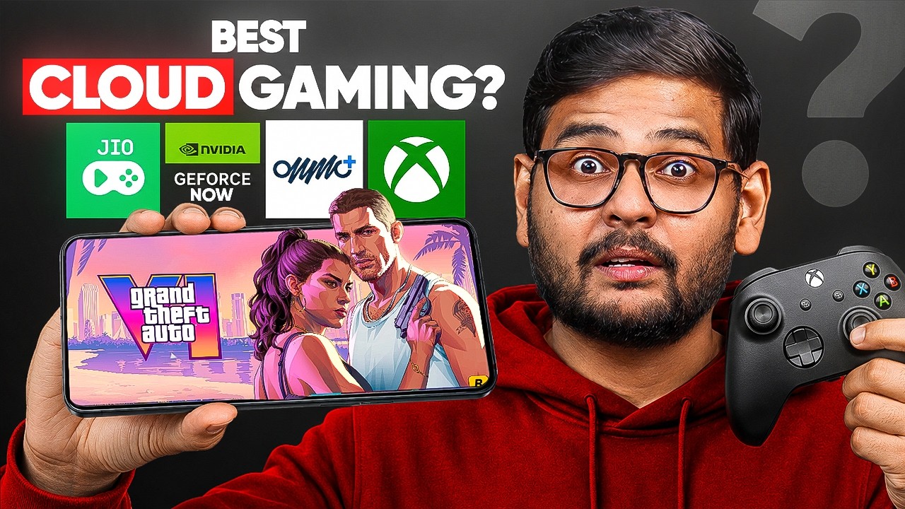 I Tried Every Cloud Gaming in India (GeForce NOW vs Xbox vs Jio vs ONMO+)