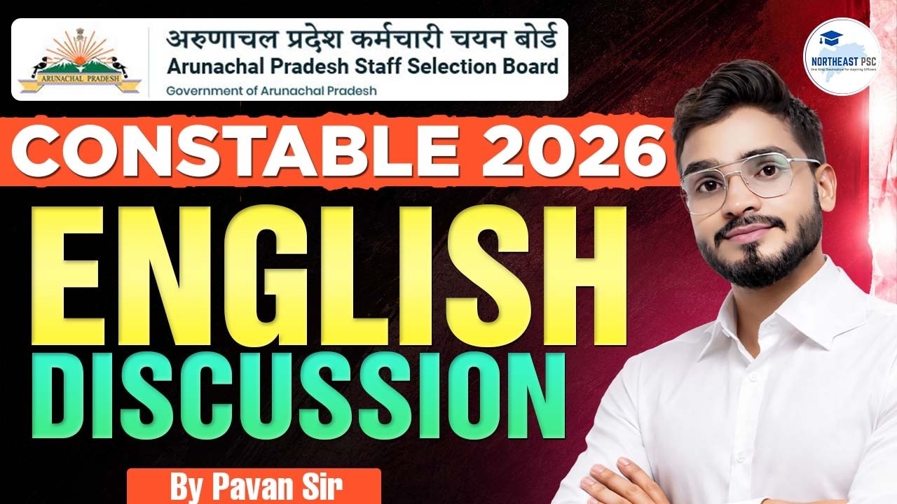 APSSB Constable I Uniformed Services Combined Examination 2026 I English Discussion