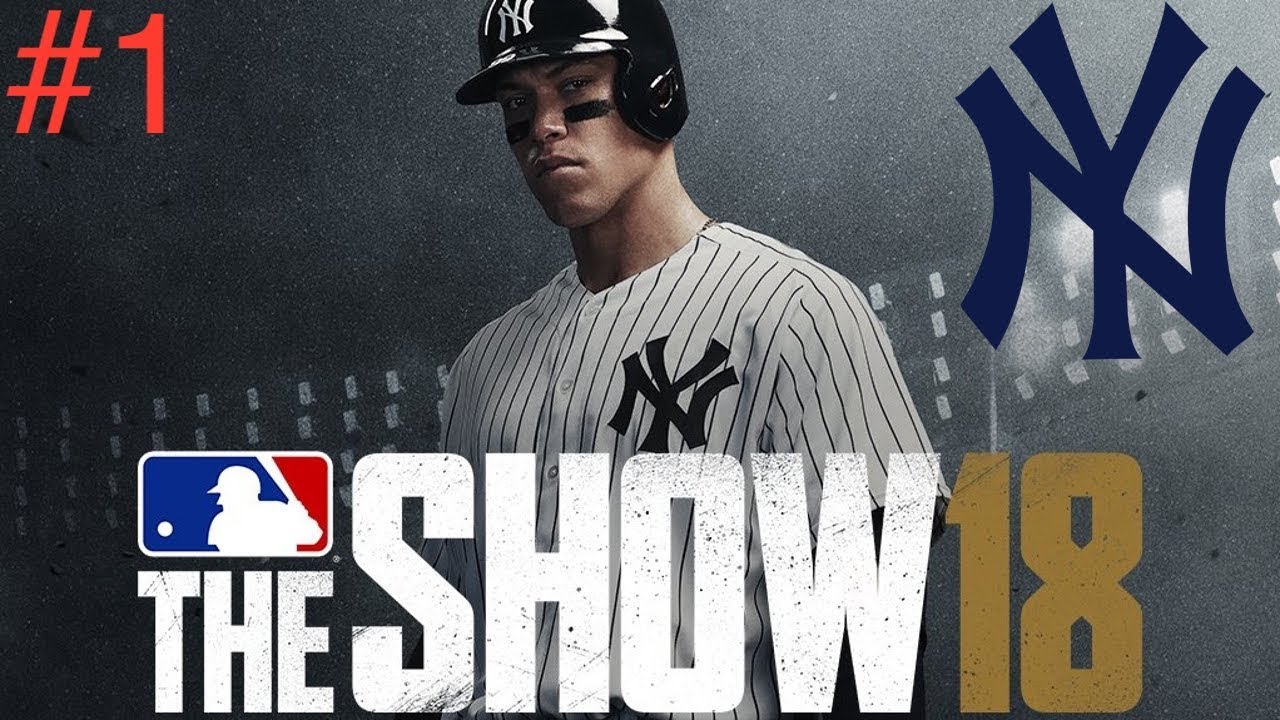 MLB The Show 18 Yankees Franchise Ep 1- Opening Series