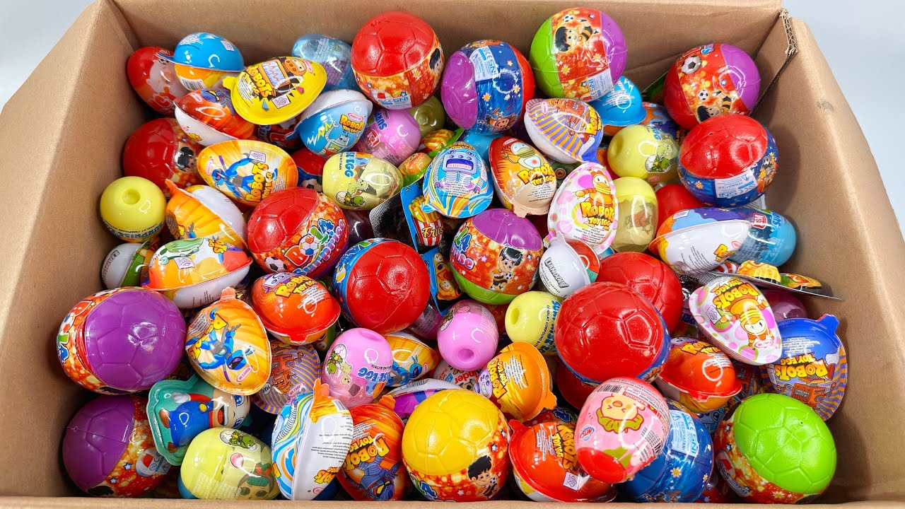Satisfying With Unpacking Many Cute Surprise Egg And Surprise Ball