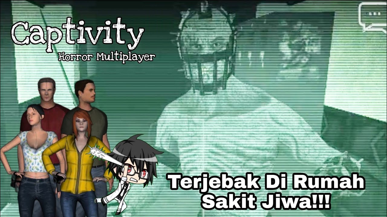 Terjebak Di Rumah Sakit Jiwa!!! - Captivity Horror Multiplayer Indonesia #1