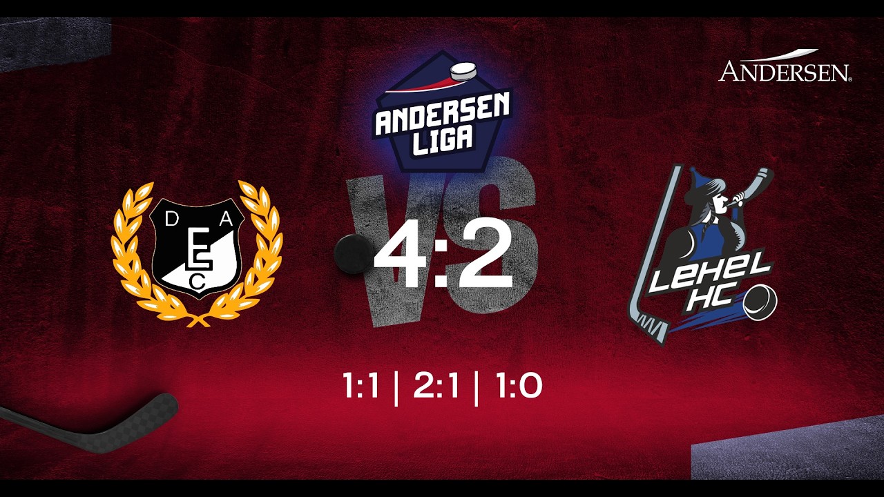 Gólösszefoglaló - AL 134 - DEAC Jégkorong Akadémia - Lehel HC 4-2 20260306