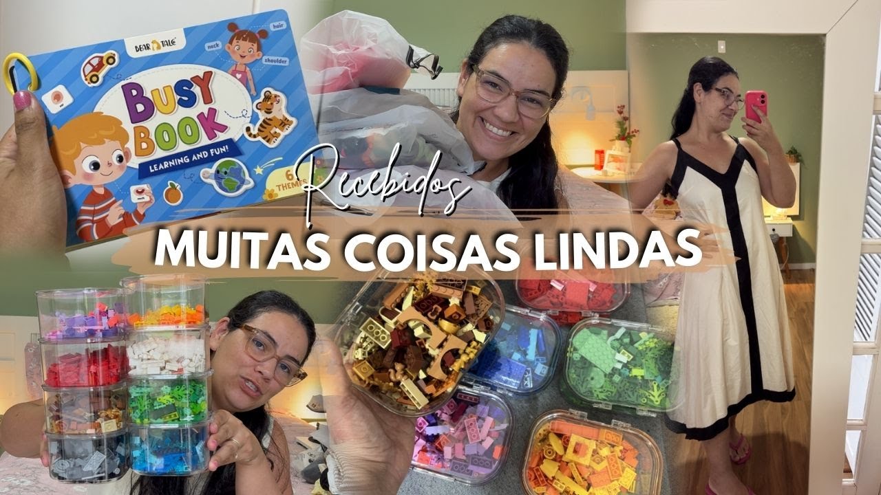 RECEBIDÃO DA SHEIN roupas para verão brinquedos e organizadores