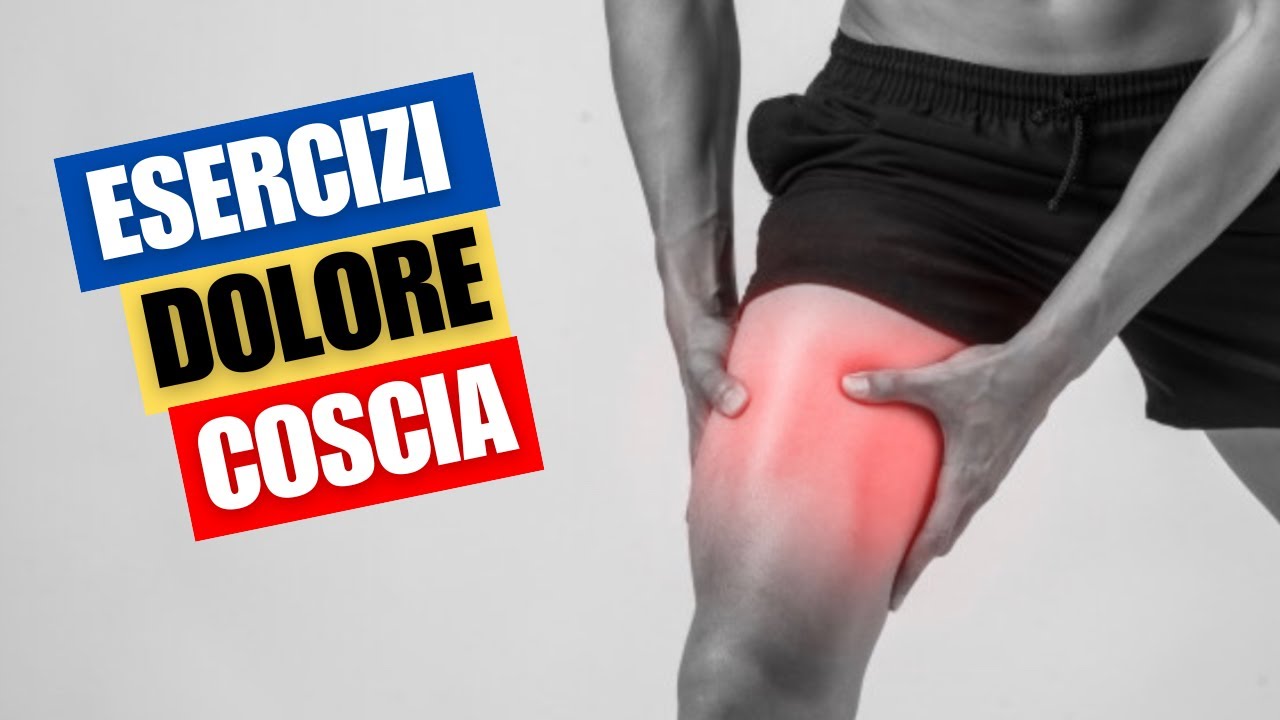 Cosa  FARE in caso di DOLORE anteriore di COSCIA (CRURALGIA + esercizi)