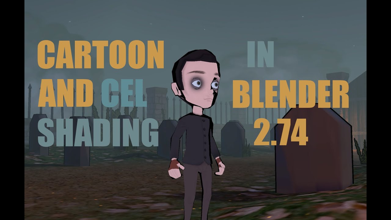Cartoon and Cel Shading in Blender 2.74