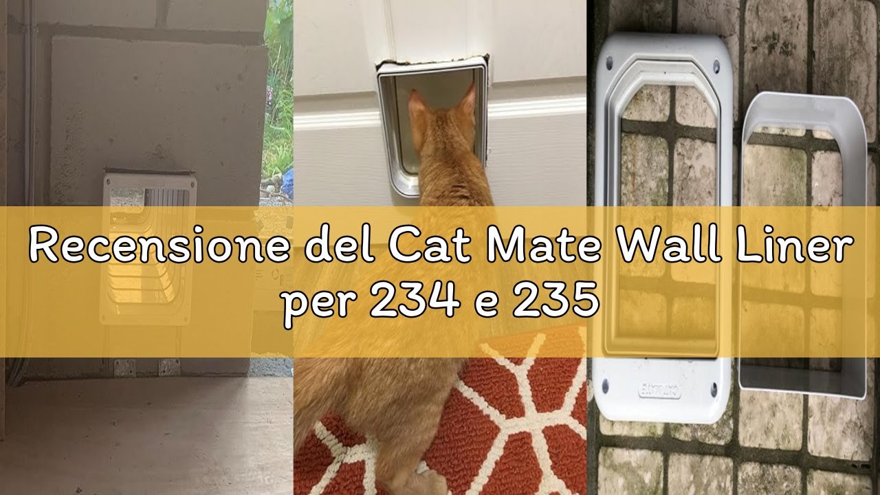 Recensione del Cat Mate Wall Liner per 234 e 235