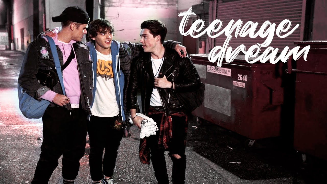 teenage dream | alex & luke & reggie (jatp)