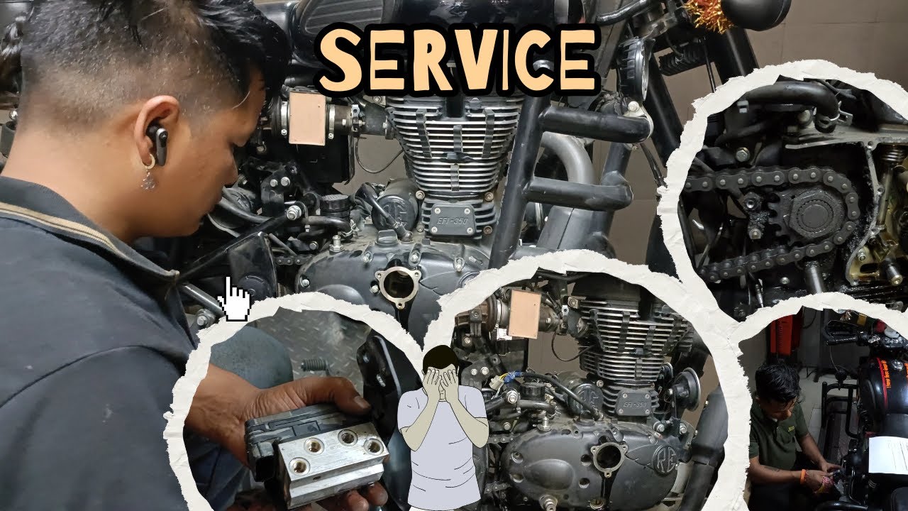 Royal Enfield Ki Service ho Gayee or ABS Modulator Change Kar Diya , 