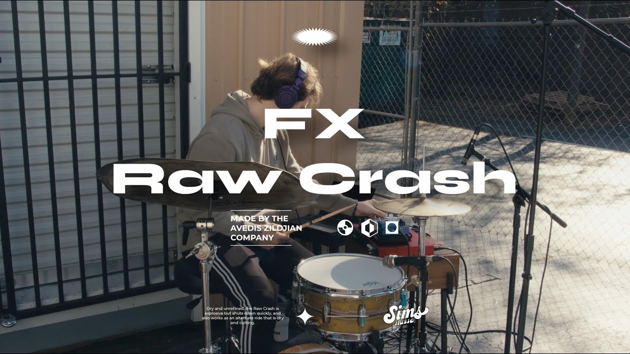 Sims Music - Zildjian FX Raw Crash - Demo