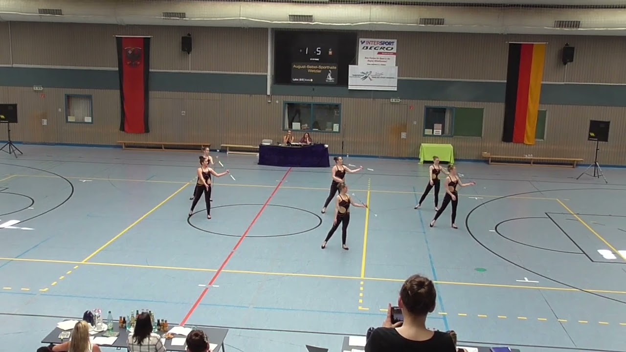 TWIRLING GERMANY Deutsche Meisterschaft TTSG Niedereschach 2016 Team Junior