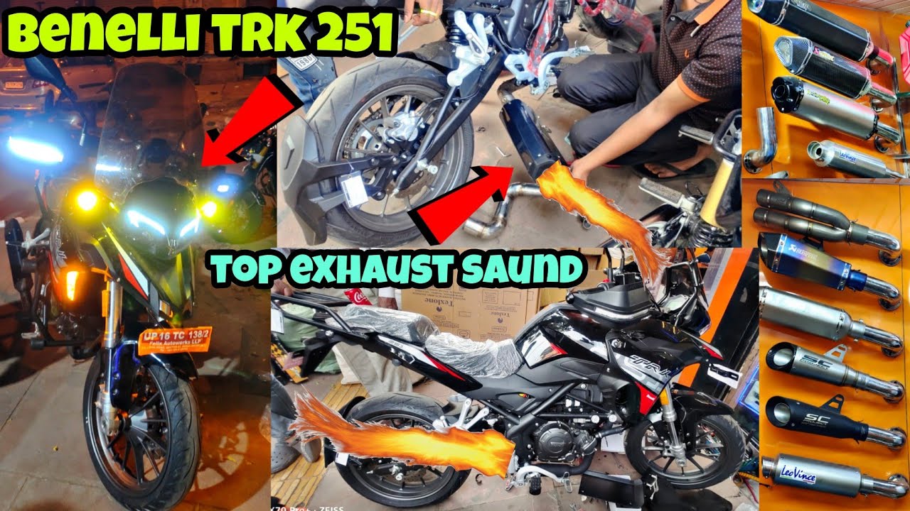 Benelli TRK 251 loud exhaust | Benelli trk 251 | benelli TRK 251 modification | Benelli 251 price
