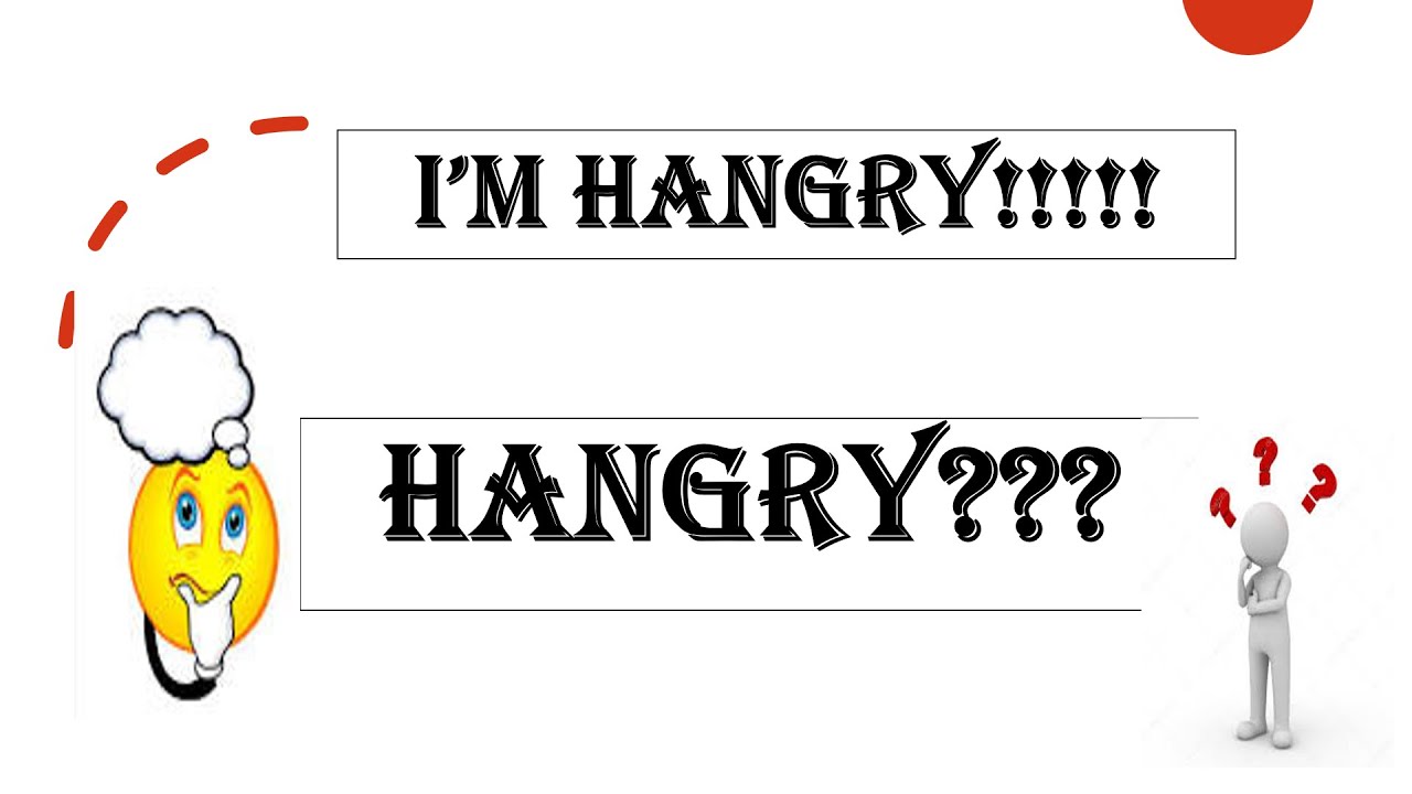 What is HANGRY???