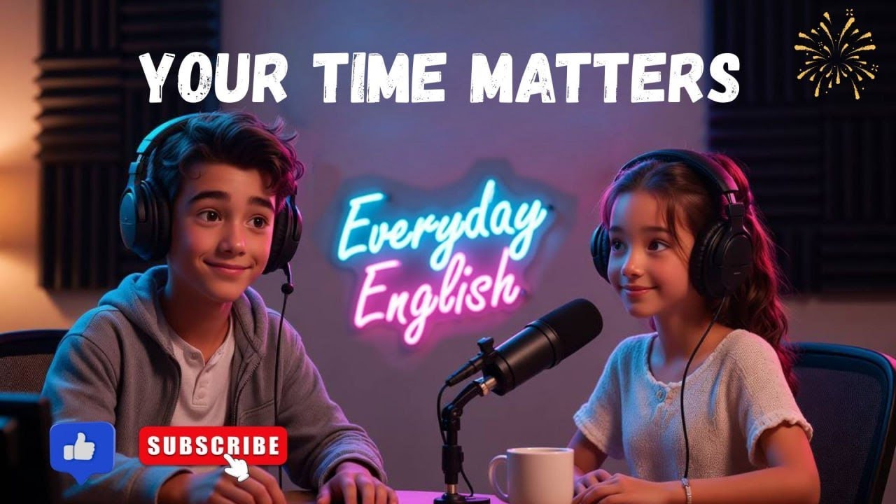 Don’t Waste Your Life…Your Time Matters | Everyday English | English Podcast For Daily Conversation