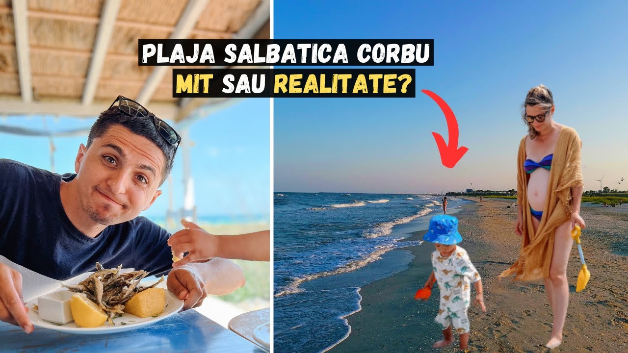 AM MERS pe PLAJA SALBATICA Corbu - Locul fara muzica, sezlonguri si aglomeratie | Romania