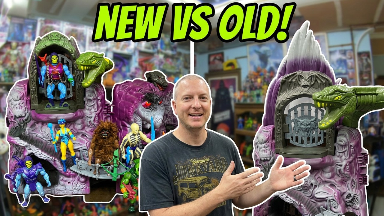 Masters Of The Universe Origins Snake Mountain Playset Review! MOTU Origins!