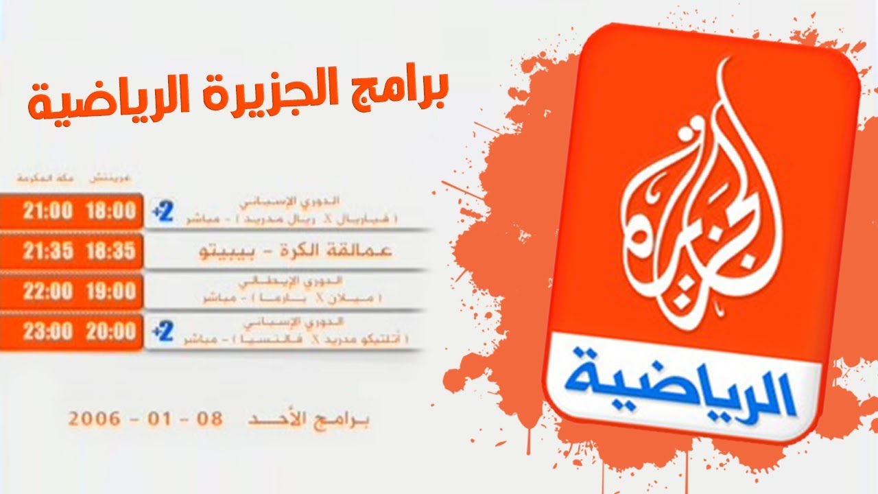 من الذاكرة برامج الجزيرة الرياضة 2006