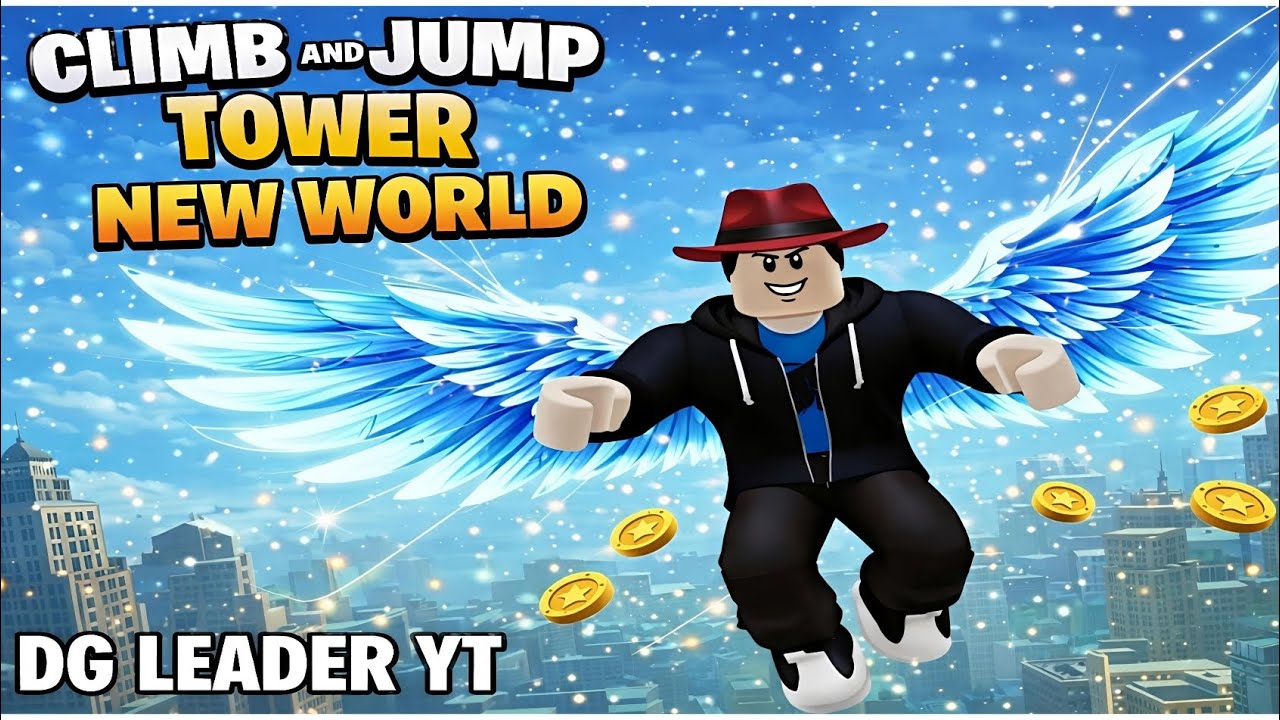 Climb And Jump Tower New World [ 🐐GOAT Movie Event ] #climbandjumptower #roblox 