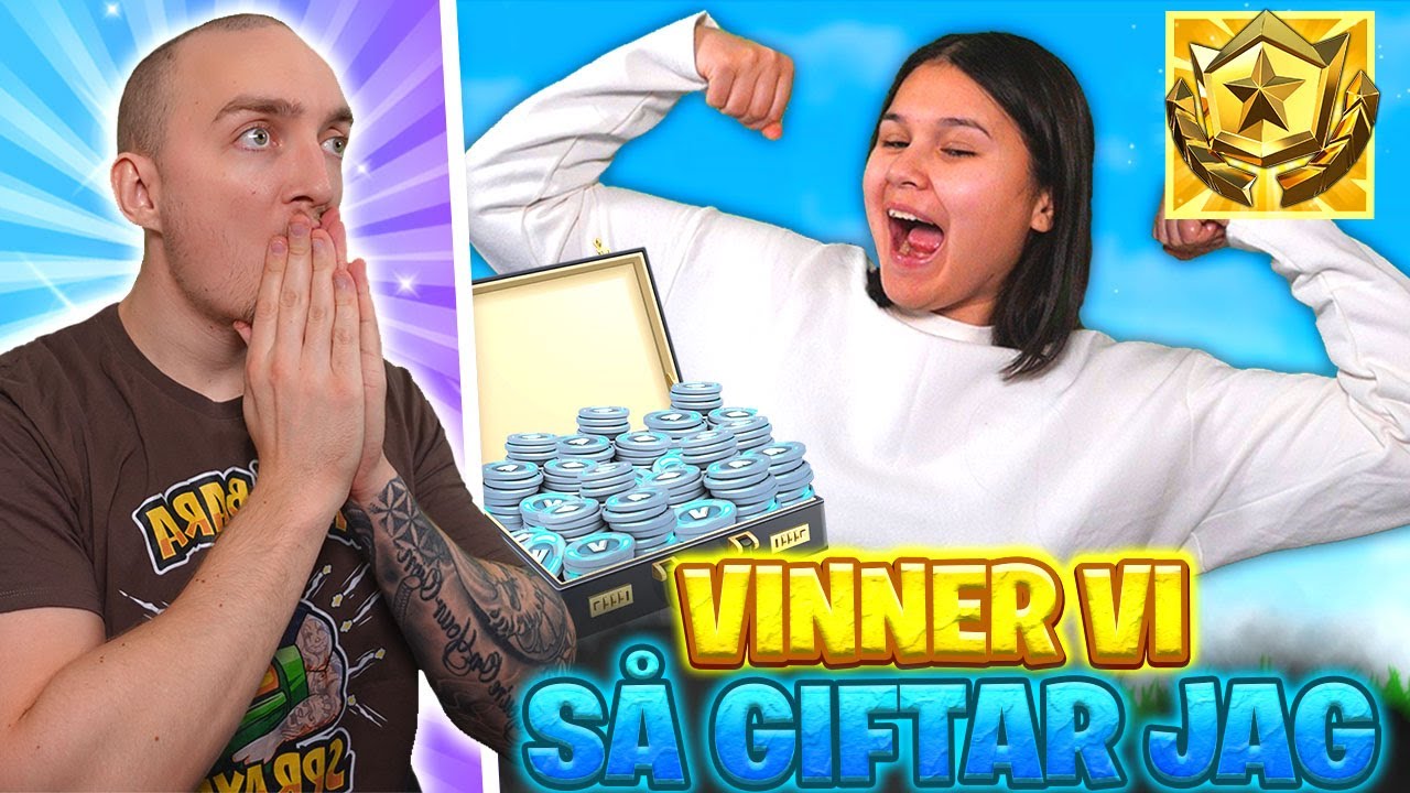 OM VI VINNER GIFTAR JAG MIN FLICKVÄN VAD SOM HELST I OG FORTNITE