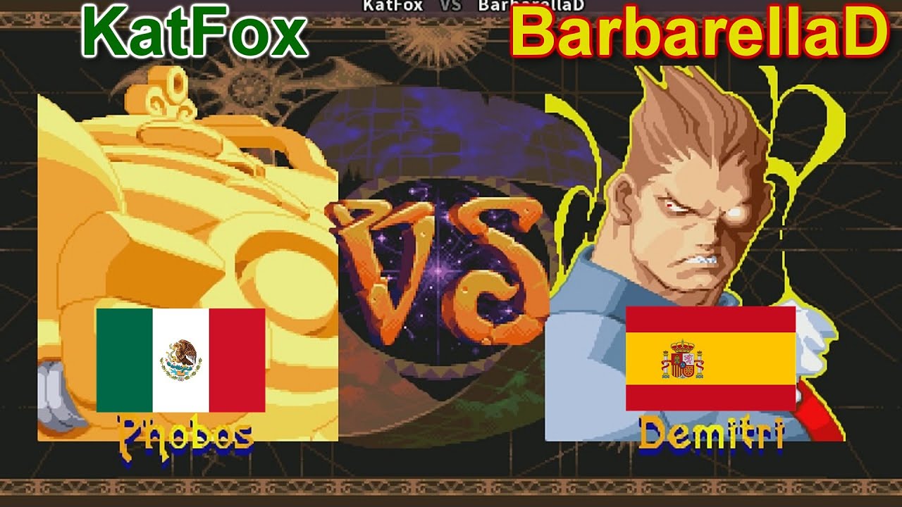 Vampire Hunter 2 - darkstalkers revenge - KatFox vs BarbarellaD