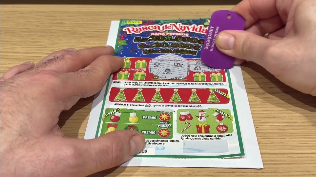 Especial Navidad Combo Rascas #rascas #loteria #rascasdelaoncepremiados #juego #rascasdelaonce 