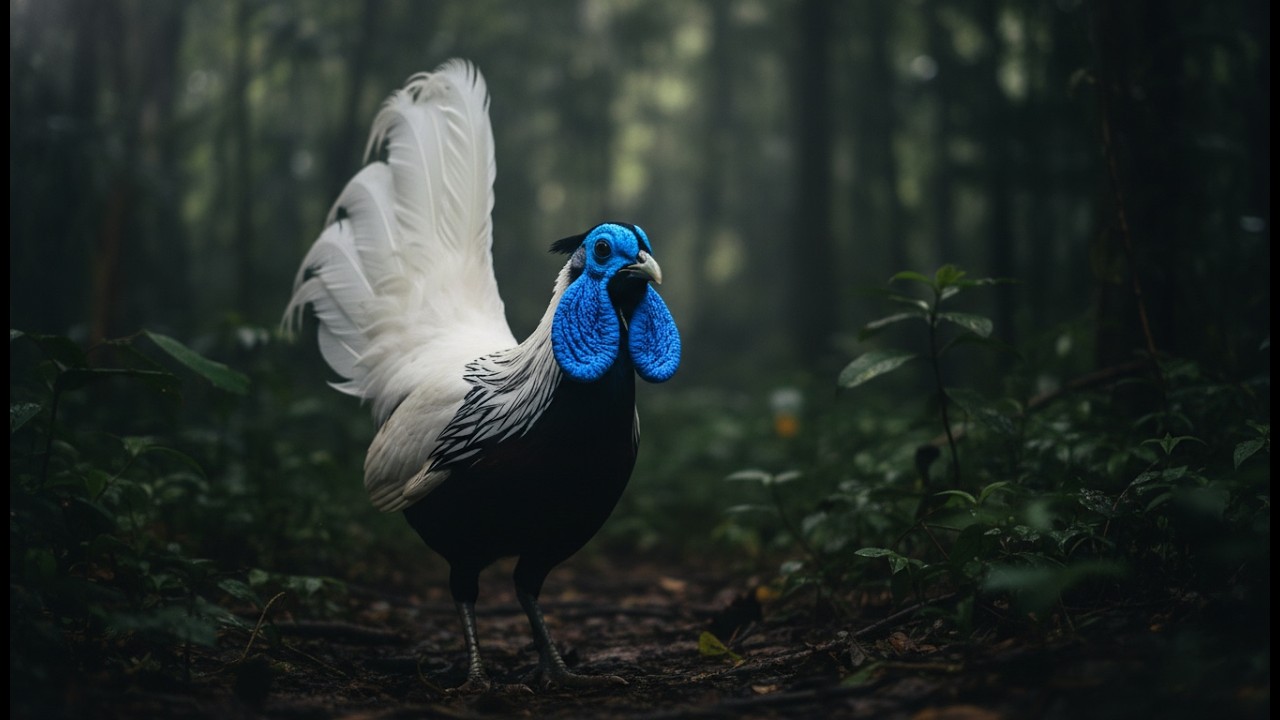 Most COLORFUL Bird on Earth? The Himalayan Monal 4K | Rare Nature Sleep & Healing Sounds