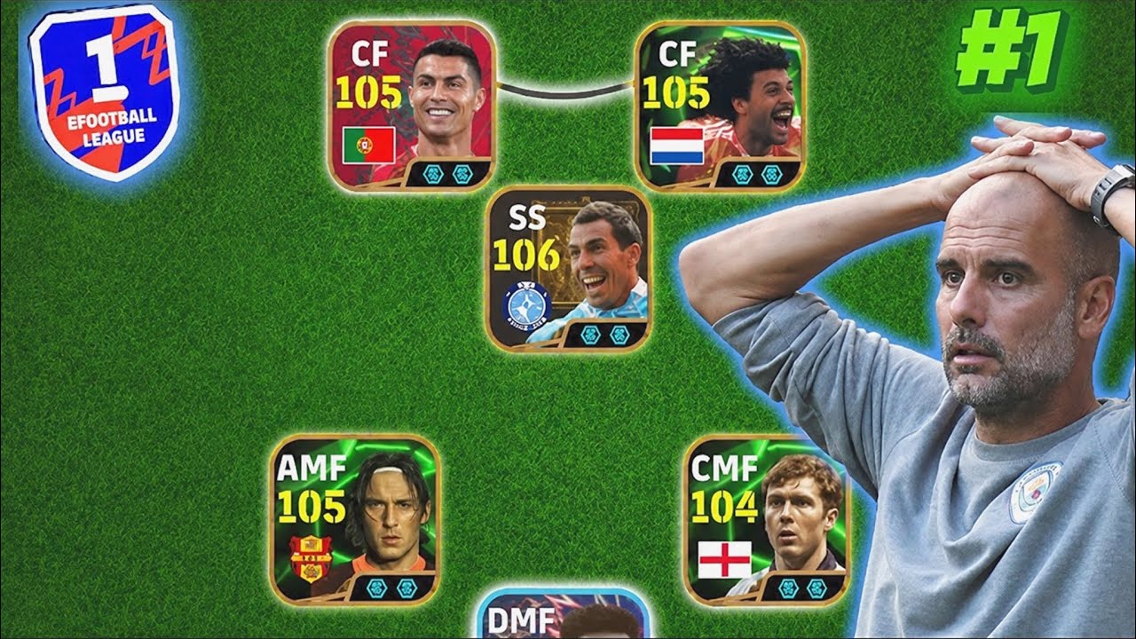 ПОДНИМАЮ АККАУНТ ДО 1 ДИВИЗИОНА 🤯🔥|| ЧАСТЬ 1 📉😁| EFOOTBALL 2027 MOBILE ✨
