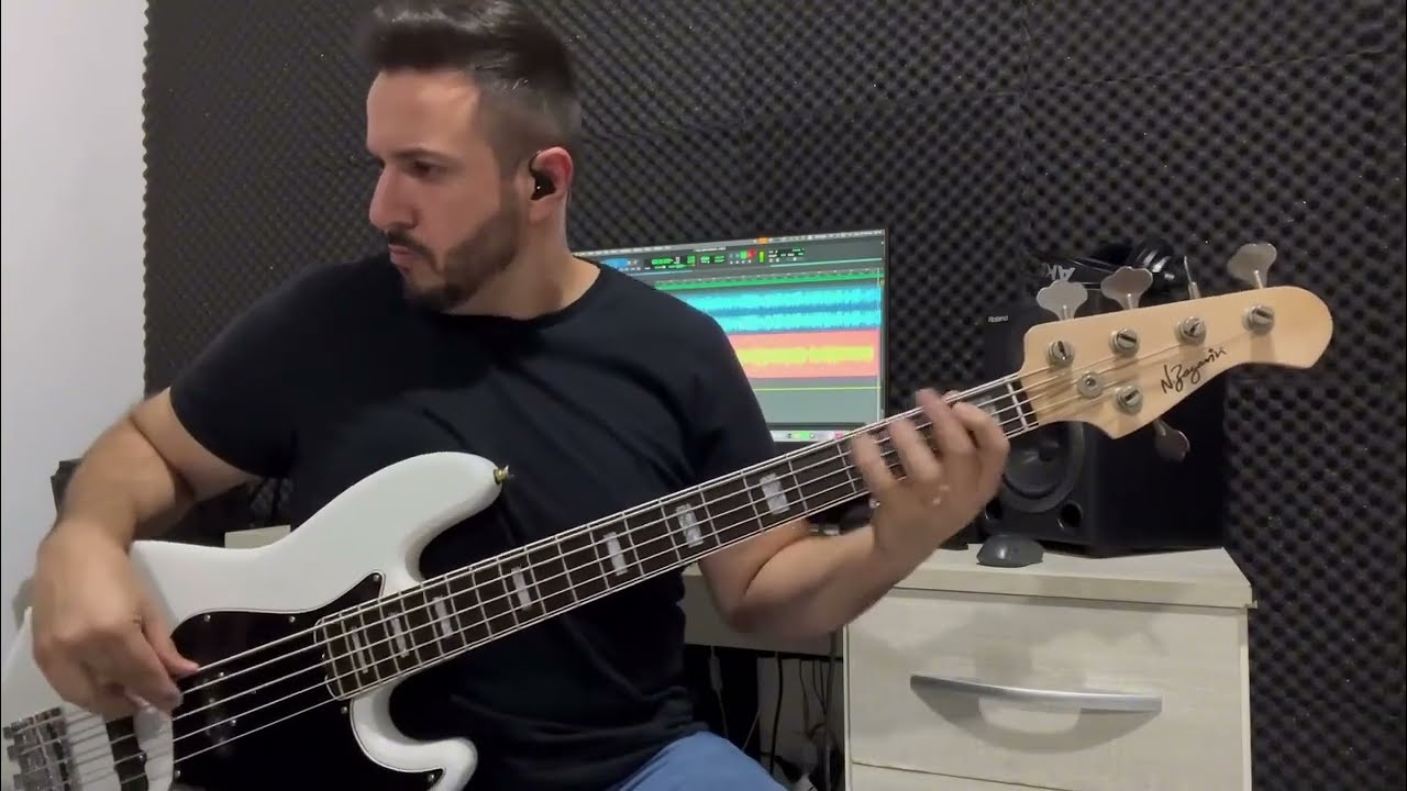 Saudade Proibida - Bass cover - Zaganin (Pré John East Deluxe)