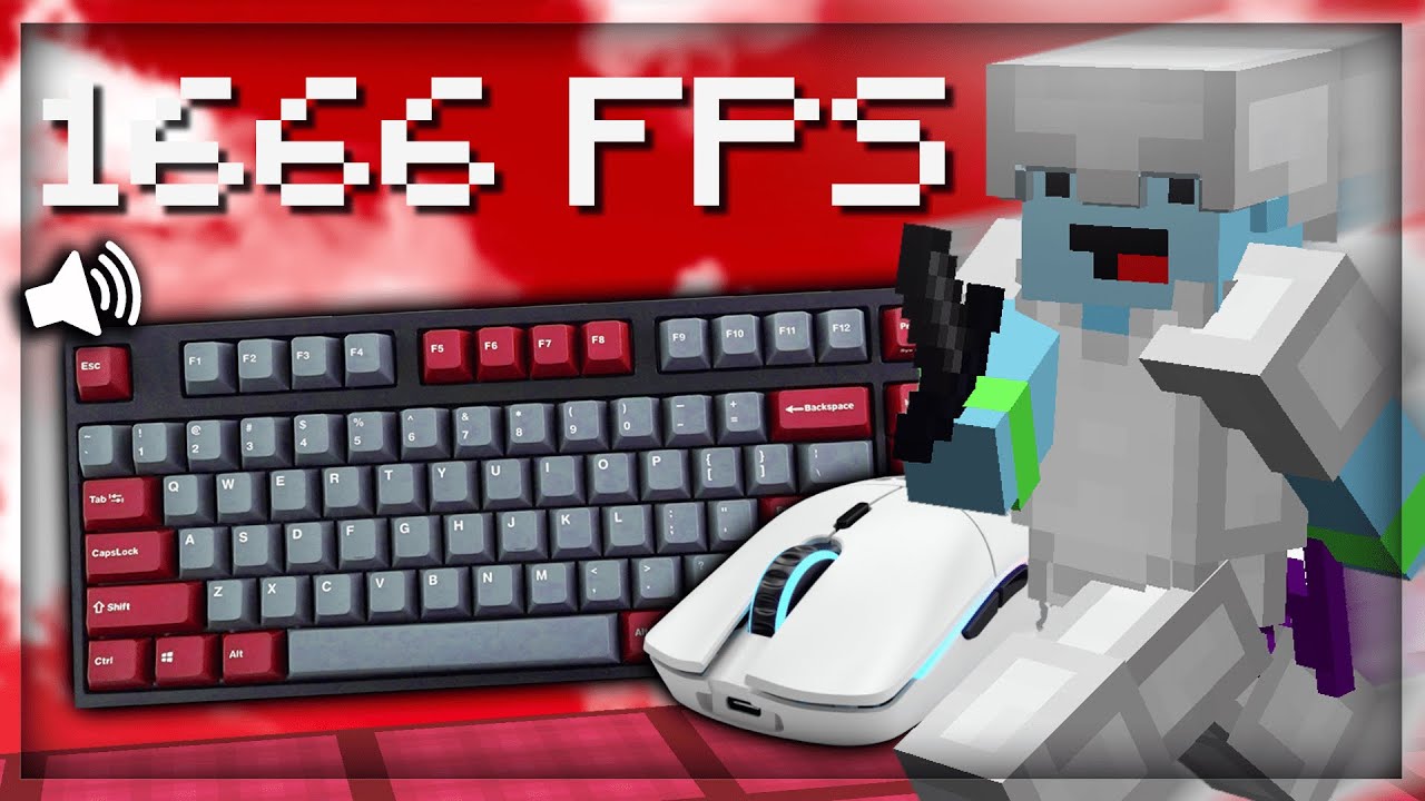 Smooth Keyboard & Mouse Sounds | Hypixel Bedwars