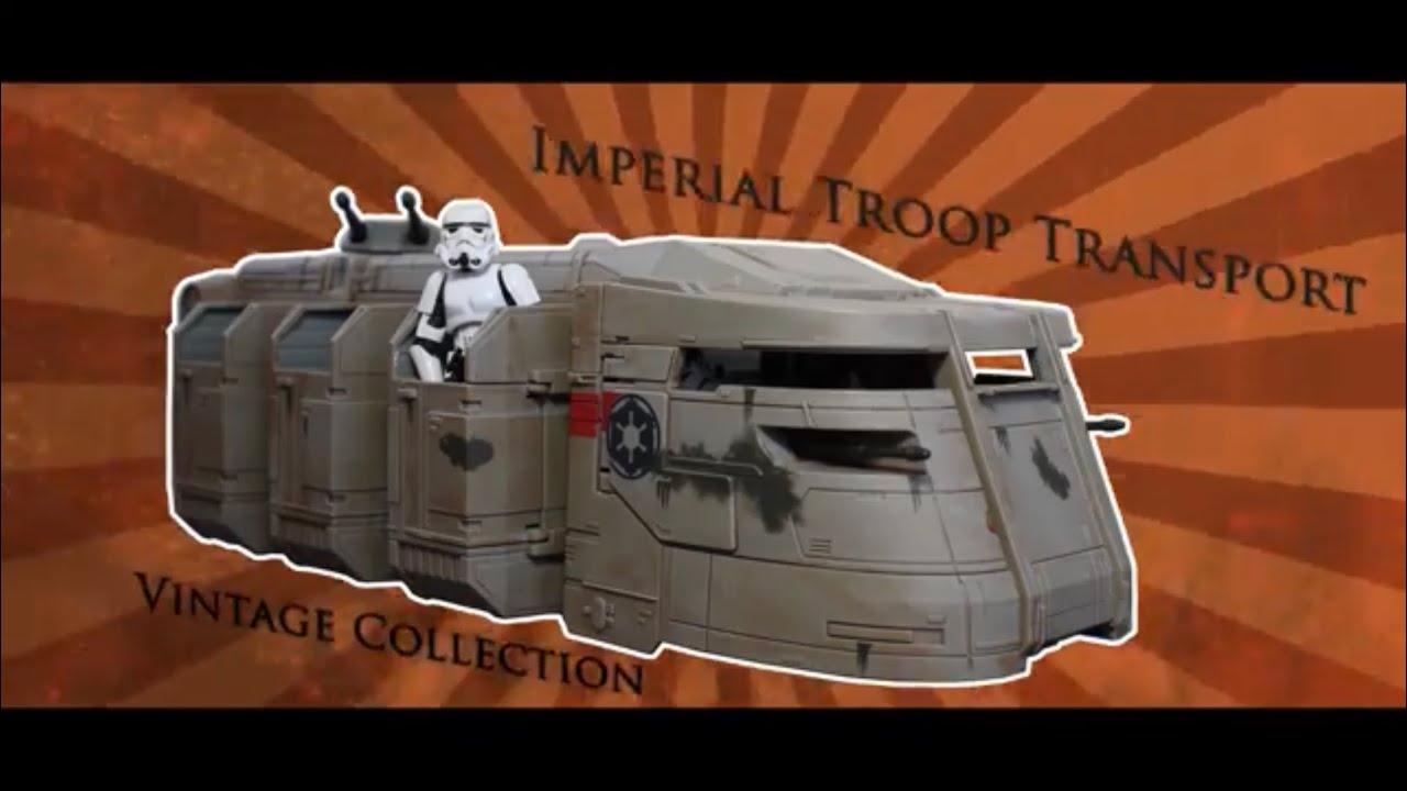 Star Wars The Vintage Collection Imperial Troop Transport | 3.75” Scale Vehicle Review
