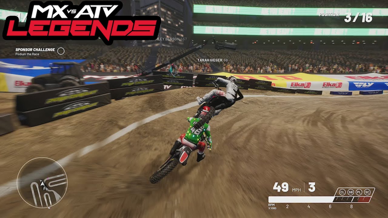 MX Vs ATV Legends | MXA 450 Supercross Championship (Part 2)