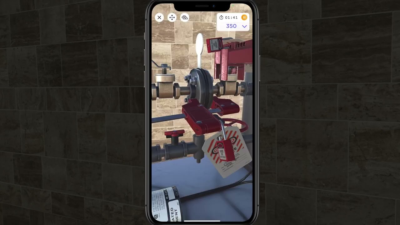LOTO Simulators in Augmented Reality on mobile devices