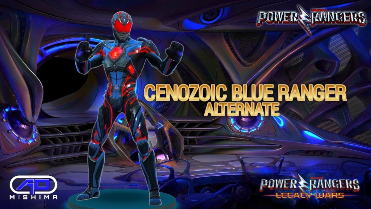 Cenozoic Blue Alternate Skin (BFTG) | Game Play | Mod Skin | Power Rangers Legacy Wars