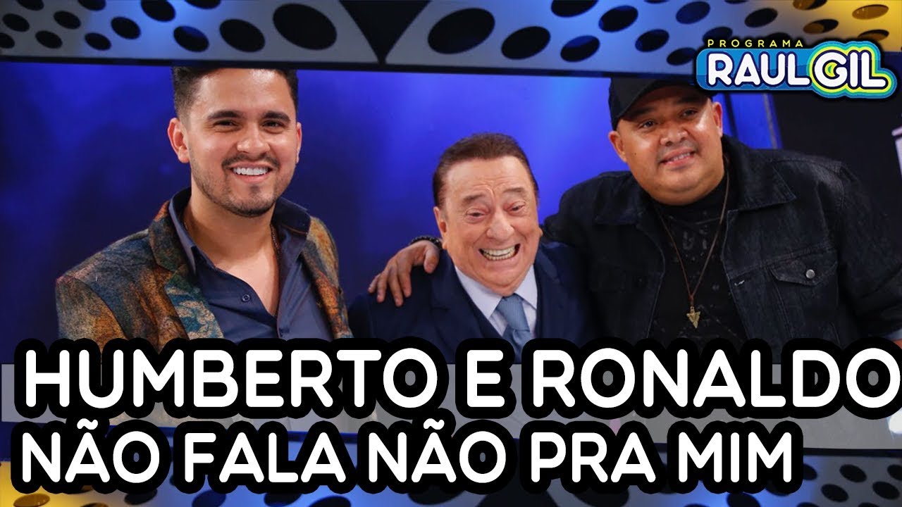 Humberto e Ronaldo cantam 