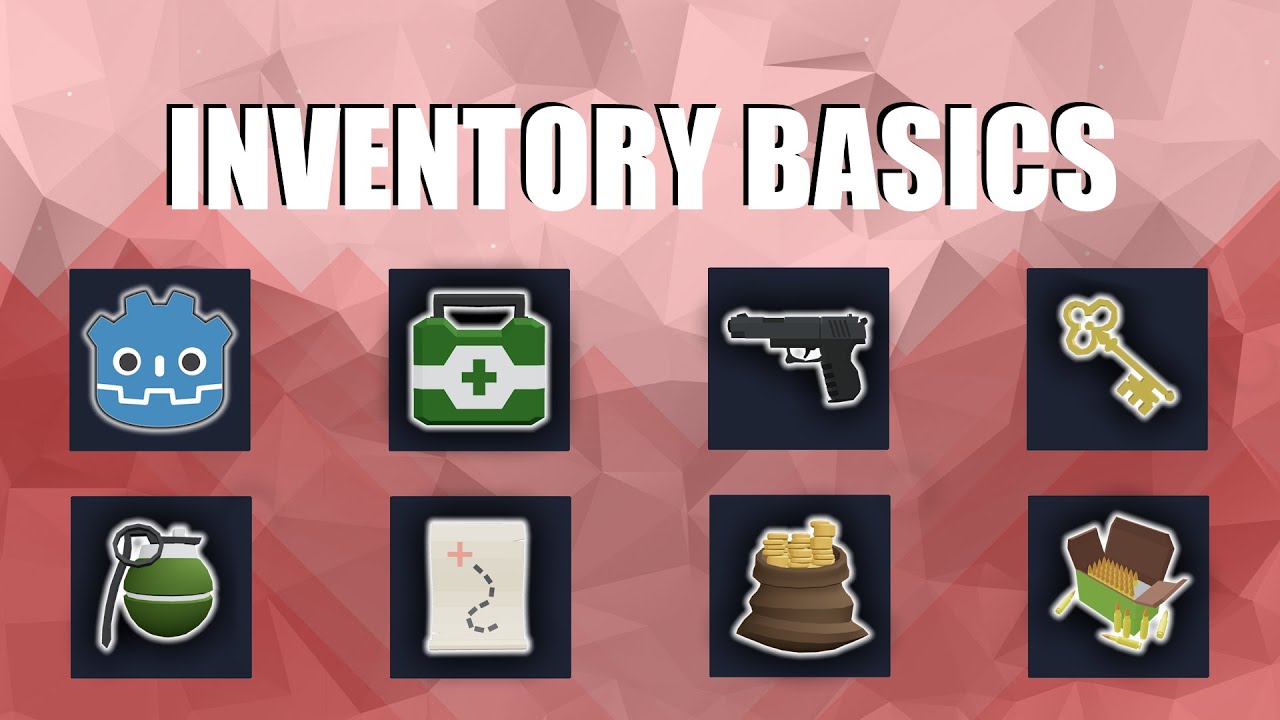 Godot 3D FPS Inventory System – Part 1 | Inventory Basics