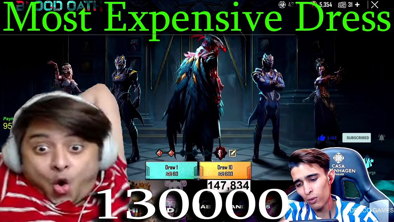 Костюм Blood Raven X-SUIT продаётся за 132 000 рупий | Самое дорогое платье в PUBG Mobile | Реакц...