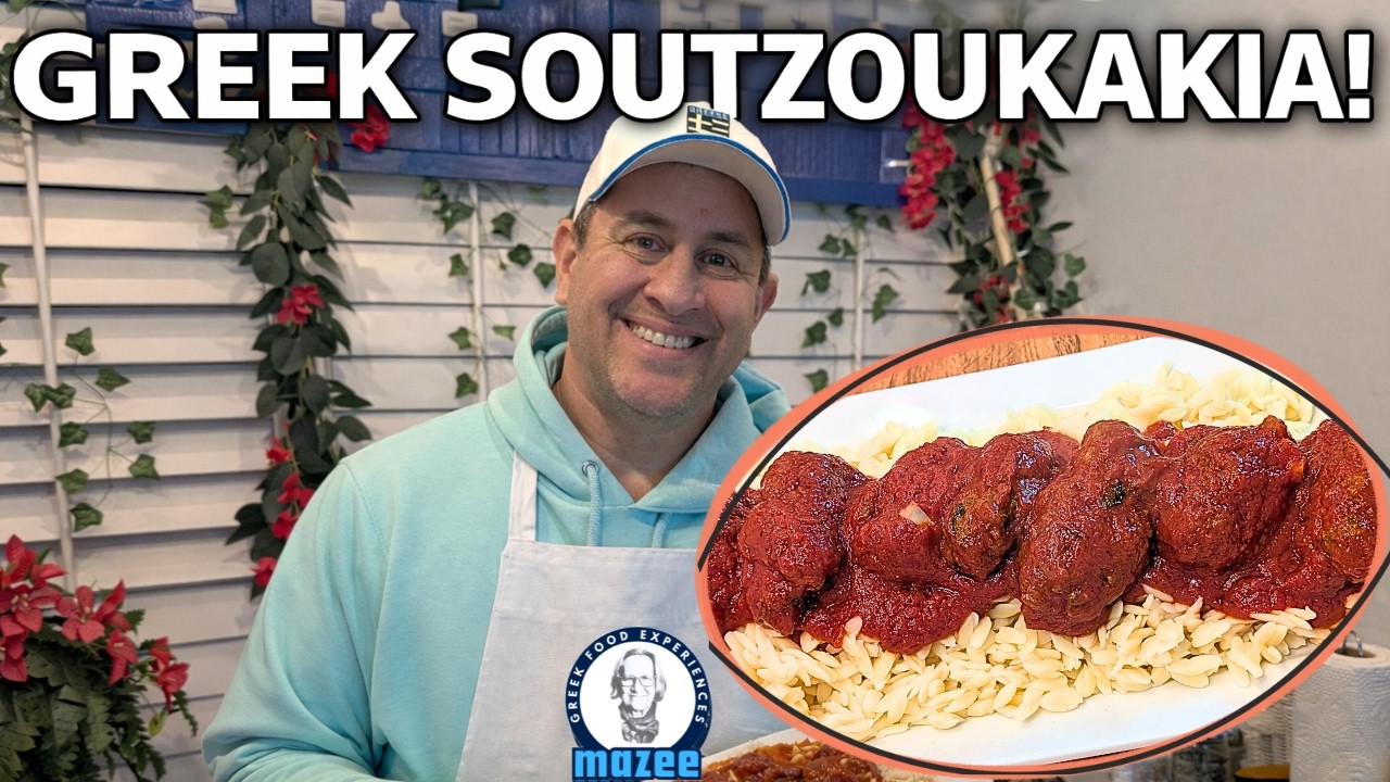 STOP Making Dry Meatballs! Greek Soutzoukakia Recipe 🇬🇷 | Mazee Gifts & Classes