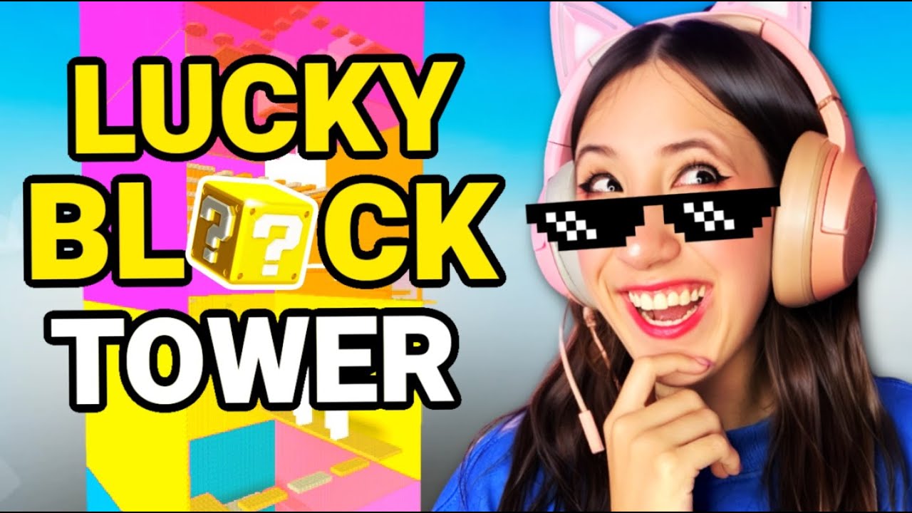 EU COMPLETEI o TOWER DA SORTE pela PRIMEIRA VEZ no Roblox!