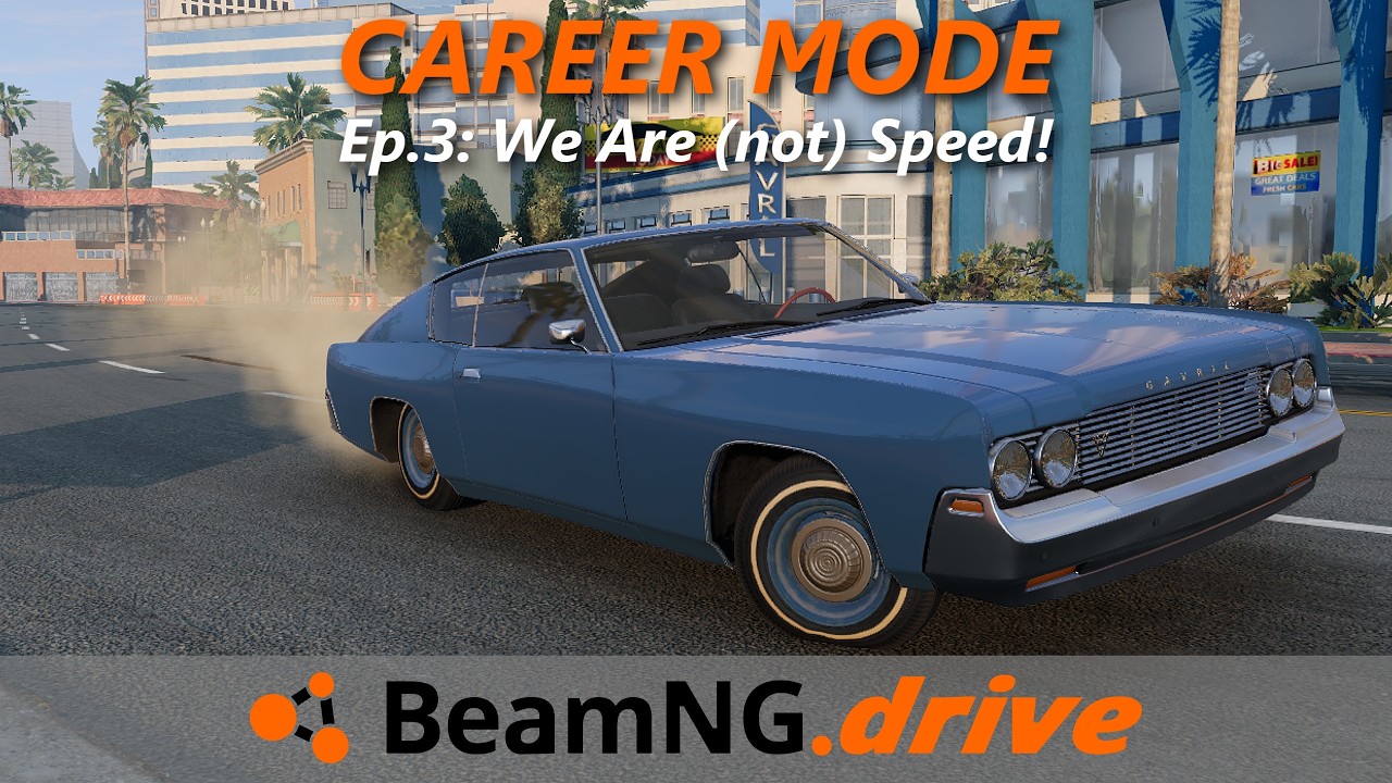 BeamNG.drive Career Mode Ep.3 - Time Trials