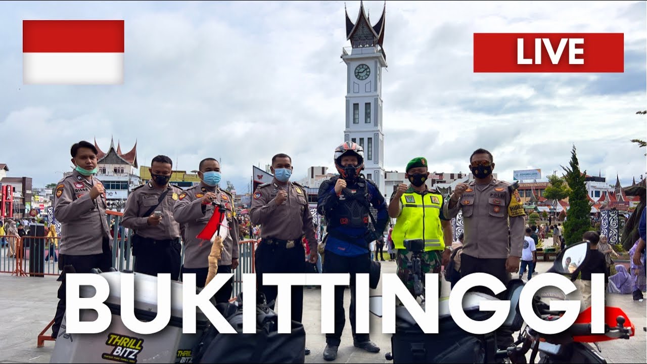 LIVE from Bukittinggi - Jam Gadang, West Sumatra
