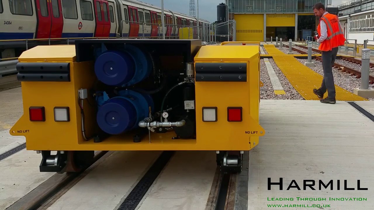 Harmill road / rail train and bogie moving shunter vehicle
