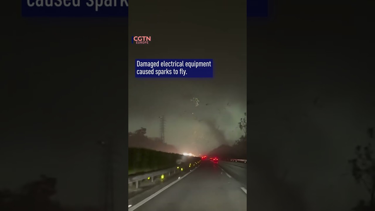 Strong tornado hits China's Guangzhou
