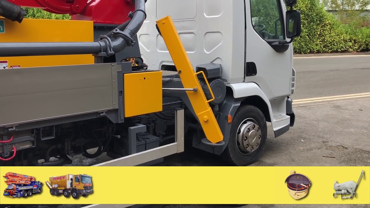 2009 Hydropump model Urban T15M 15 metre Truck Mounted Concrete Pump