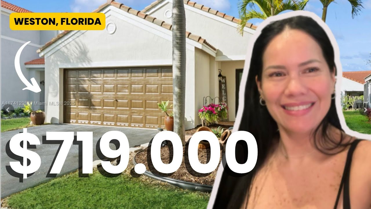 ✨🏡 Tour Completo de Casa en Venta en Weston, FL | 3HAB 🛏️ 2BAÑ 🛁